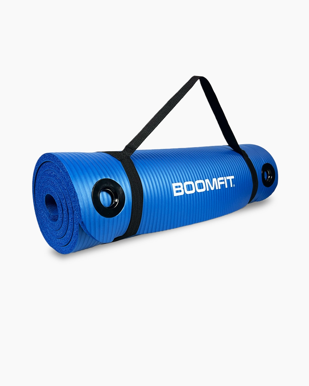 Tapete de Pilates NBR 1,5cm Azul - BOOMFIT