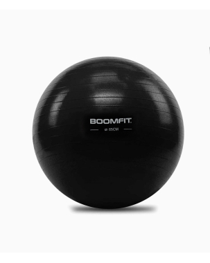 Gym Pilates Ball Black 65cm...