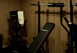 Como transformar uma arrecadação de 11m²  num home gym?